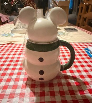Mug Mickey bonhomme de neige