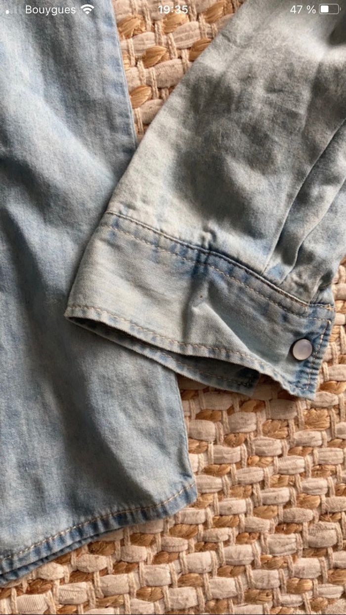 Chemise en jeans 14 ans - photo numéro 3