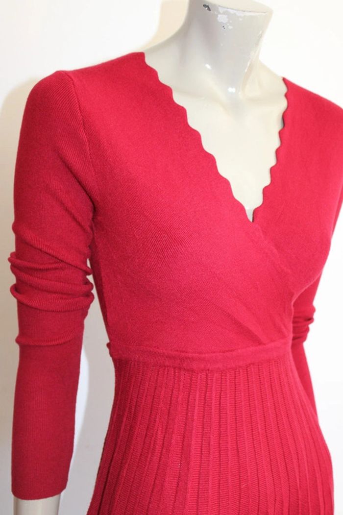 robe pull 10% cachemire marque zeva taille 36/38 - photo numéro 2