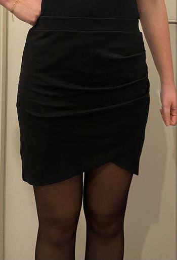 Jupe noire élastique