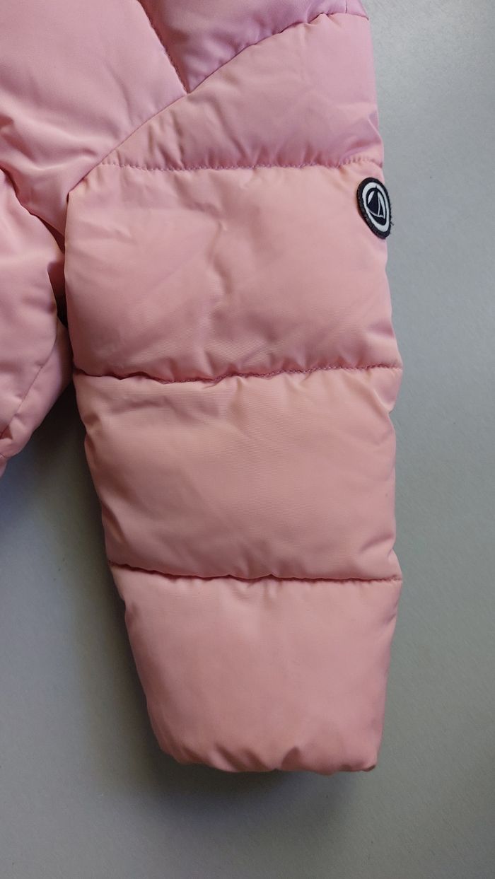 Manteau hiver fille rose petit bateau 24 mois 86 cm - photo numéro 6
