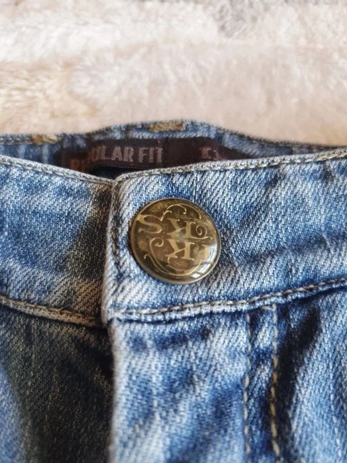 Jeans ikks regular fit fille - photo numéro 3
