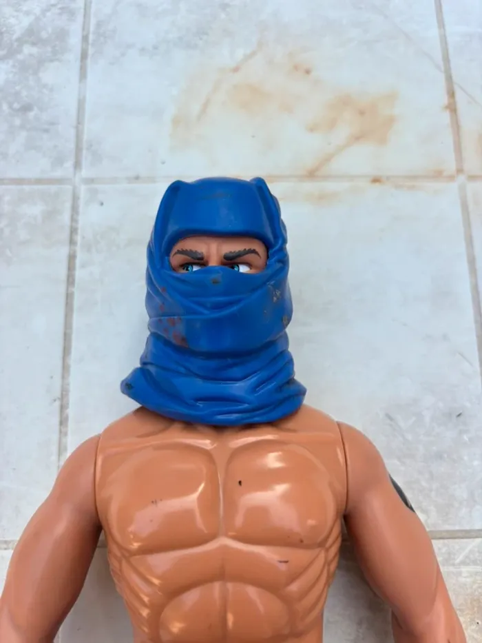 Action Man Ninja Bleu 1996 – Yeux Mobiles – Figurine Vintage Hasbro - photo numéro 3