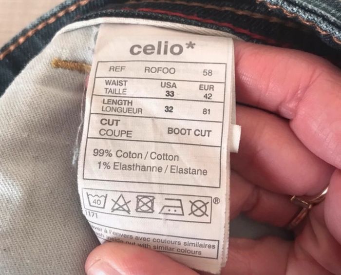 Jean boot cut Celio taille 42 - photo numéro 6