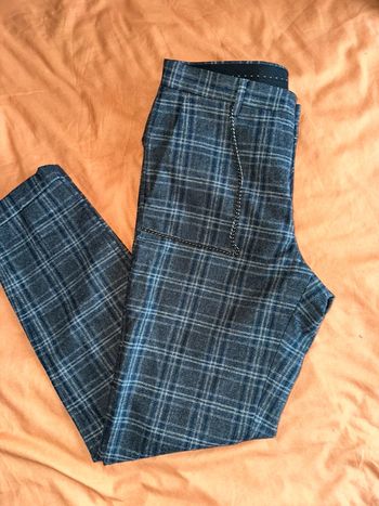 Chino à carreaux S homme