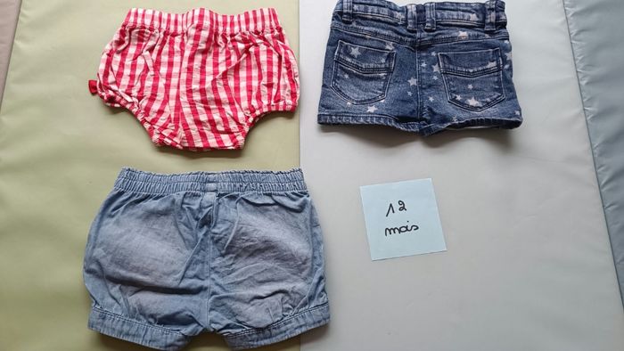 Lot 3 shorts 12 mois - photo numéro 2