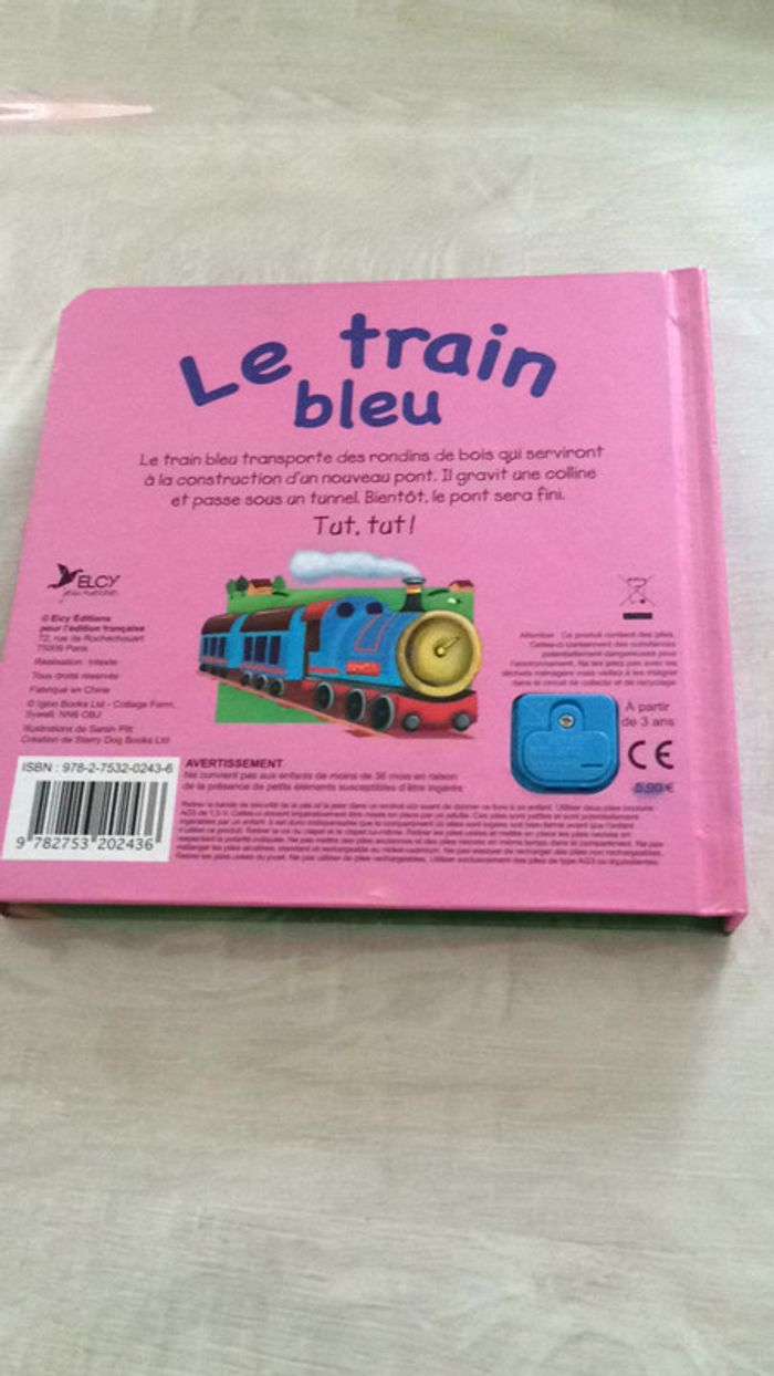 Livre Le train bleu - photo numéro 3