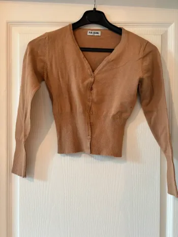 Gilet court fille