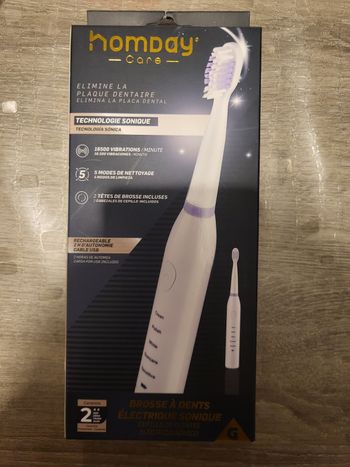 Brosse à dents électrique sonique