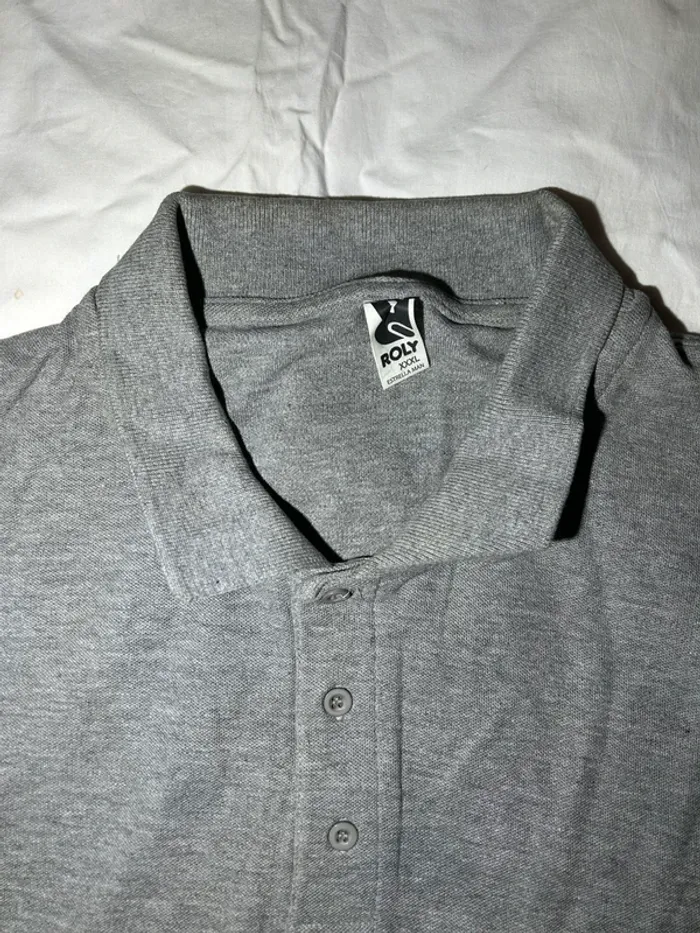 Polo gris roly - photo numéro 5