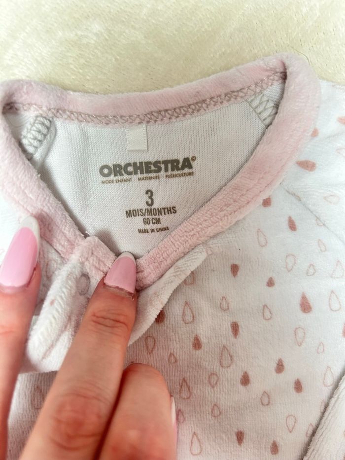 Pyjama velours hiver - photo numéro 2