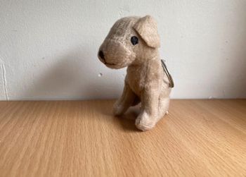 Petite peluche porte-clés chien