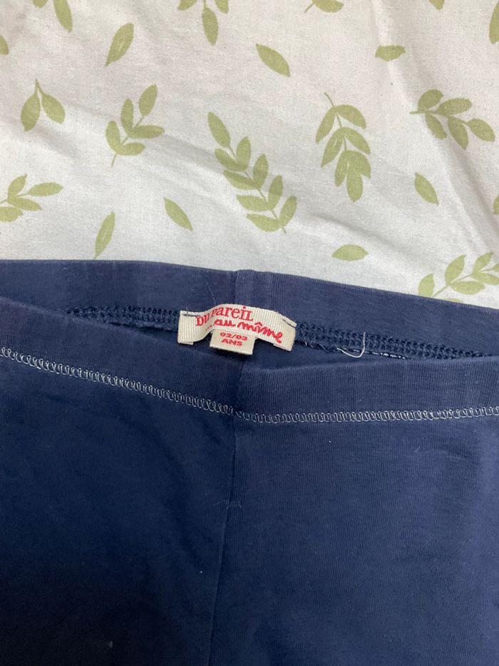 legging court marine 2/3 ans du pareil au même - photo numéro 4