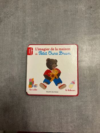 Livre l’imagier de la Maison de Petit Ours Brun