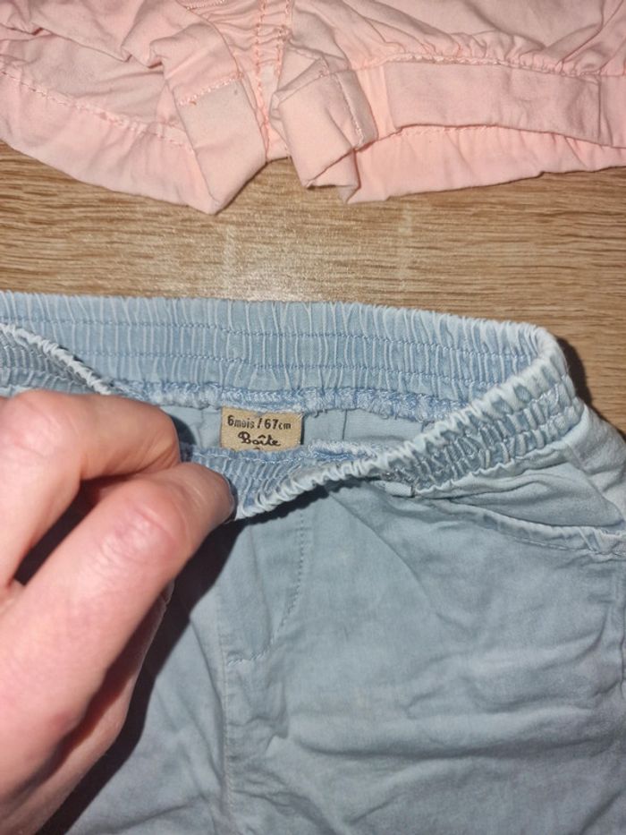 Lot de 2 shorts 6 mois - photo numéro 2