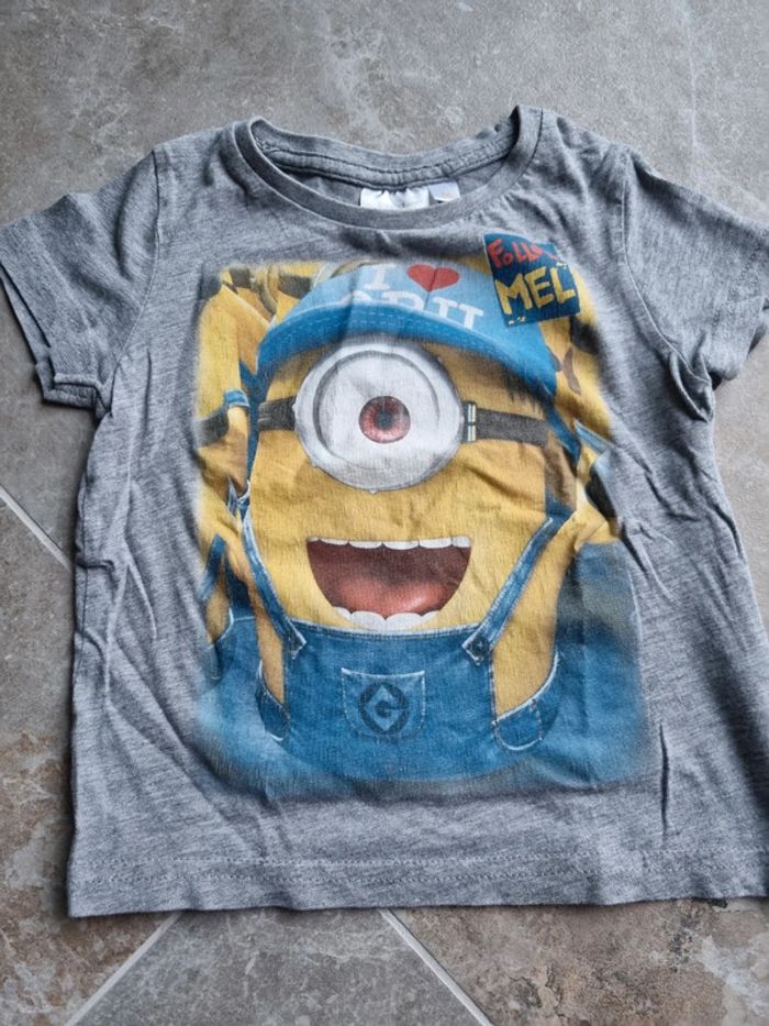 T shirt minions 3 ans - photo numéro 2