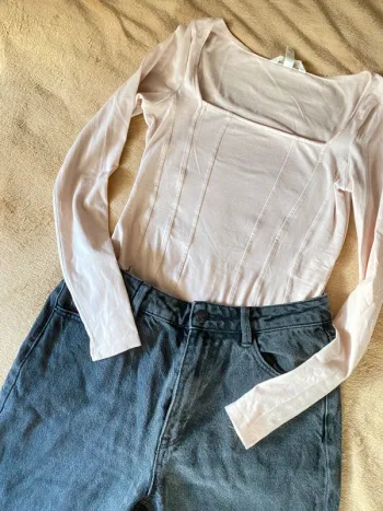 Body rose taille XS H&M
