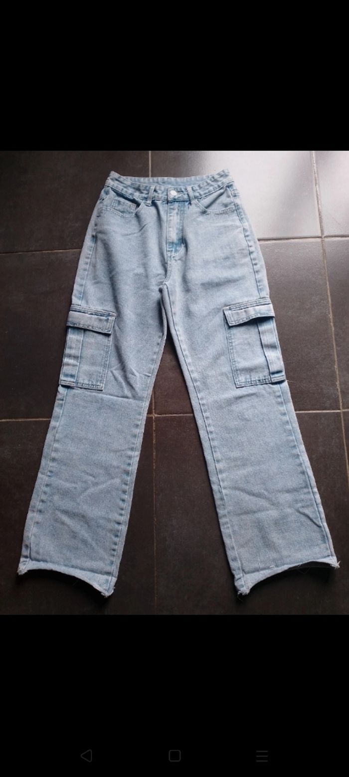 Jean cargo Temu