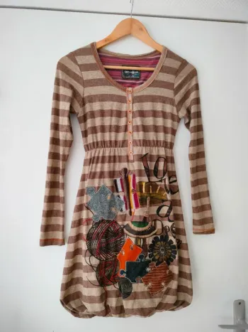 Robe d'hiver Desigual taille S