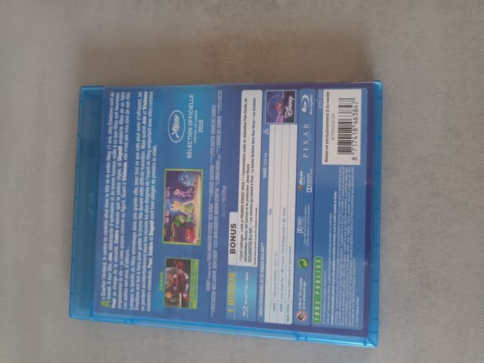DVD Bluray Vice-Versa - Disney Pixar - photo numéro 2