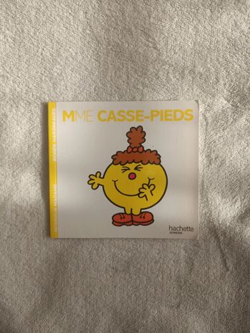 Livre madame casse pied