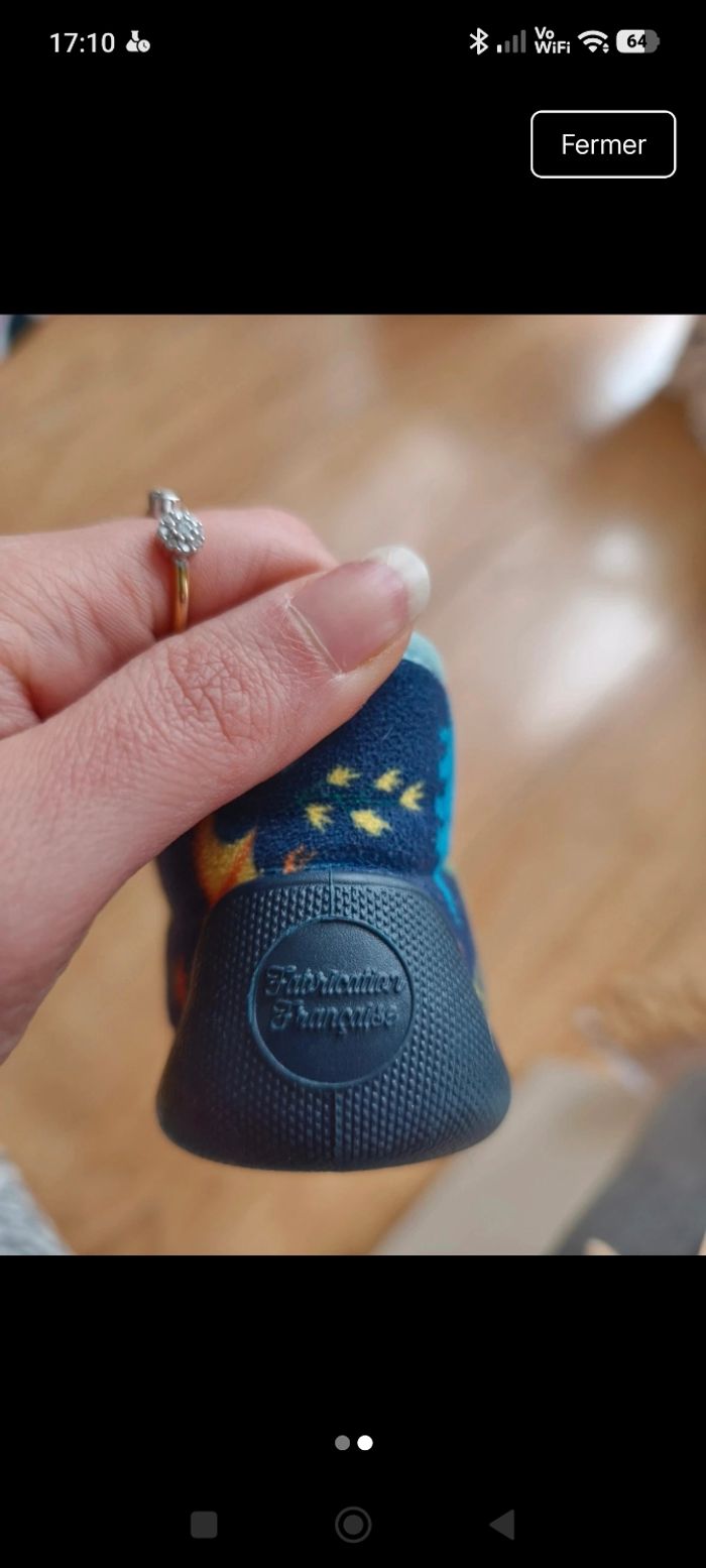 Chaussons dinoraure - photo numéro 2