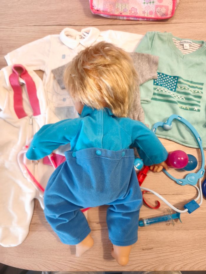Bébé Cicciobello avec ses accessoires - photo numéro 6