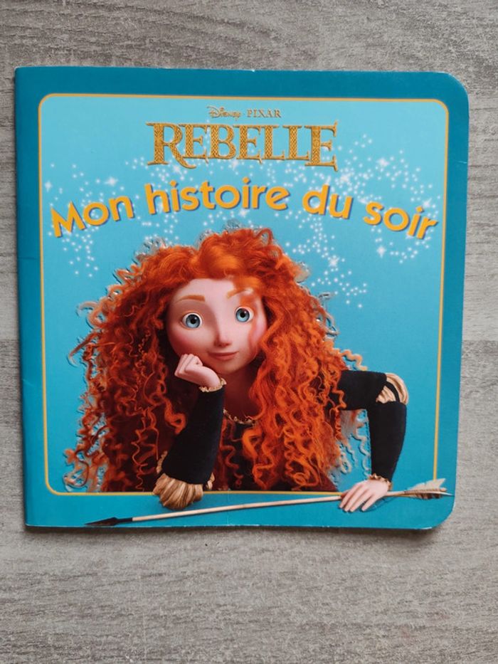 Livre mon histoire du soir rebelle Disney