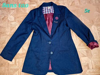 Veste 8ans tape a loeil