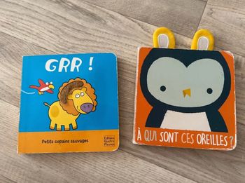 Livres bébé grr et à qui sont ces oreilles
