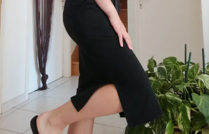 Robe longue d'été, noire, Lover Prenium, taille L - photo numéro 4