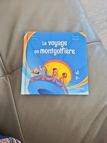 Livre le voyage en montgolfière