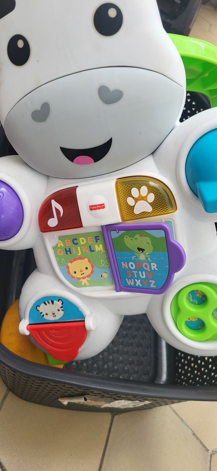 Trotteur Zèbre ficher price - photo numéro 2