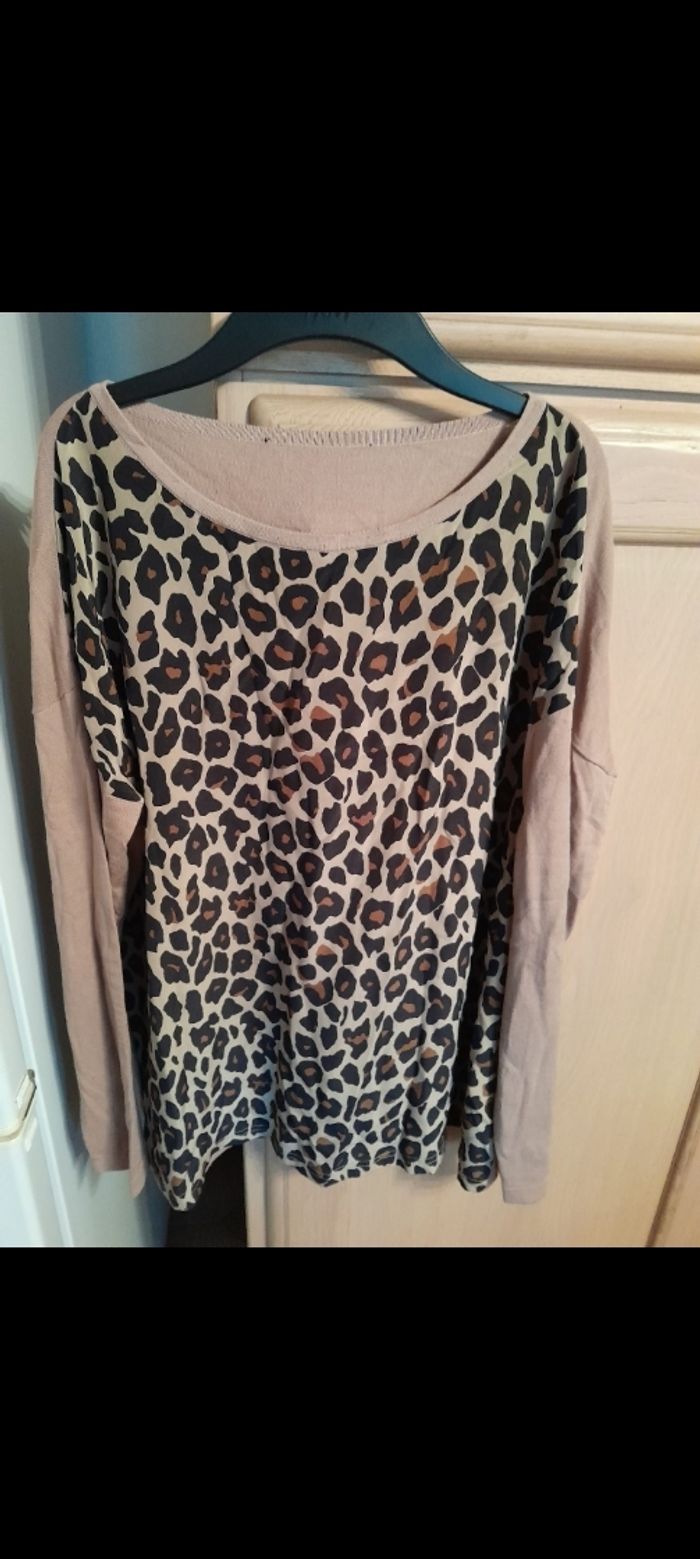 Pull léopard - photo numéro 5