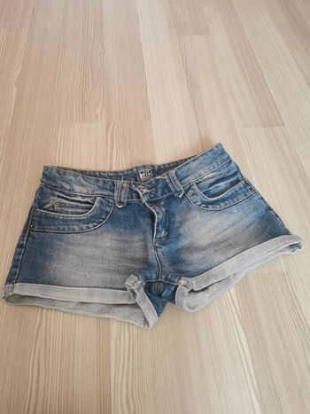 Short en jeans