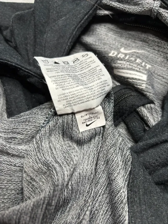 Nike veste dry-fit - gris - Taille L - photo numéro 4