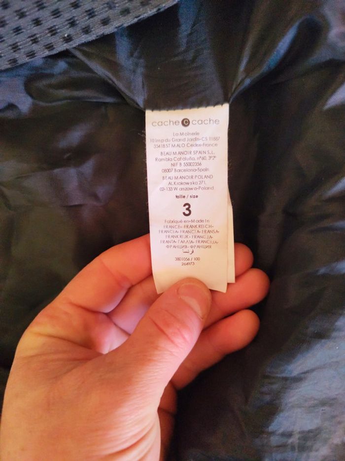 Manteau long cache cache - photo numéro 9