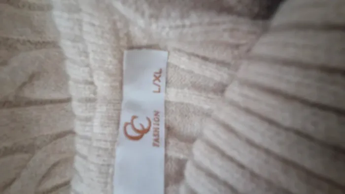 Pull manches courtes femme beige - photo numéro 5