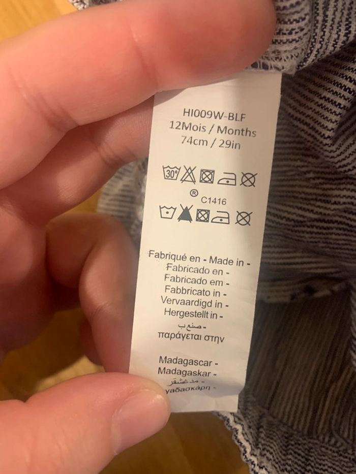 Short Orchestra 12 mois - 74 cm - photo numéro 4