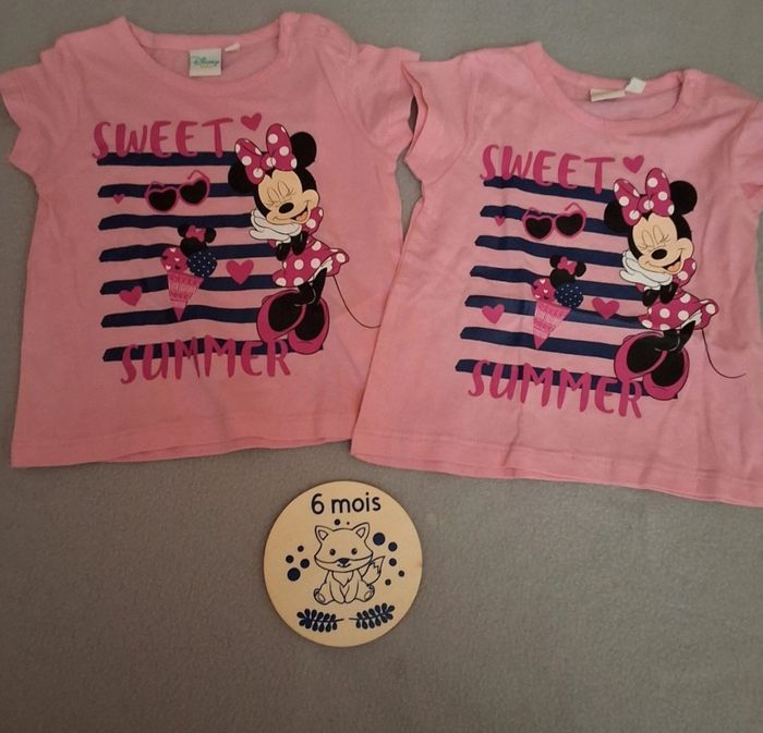 Lot de deux tee shirts