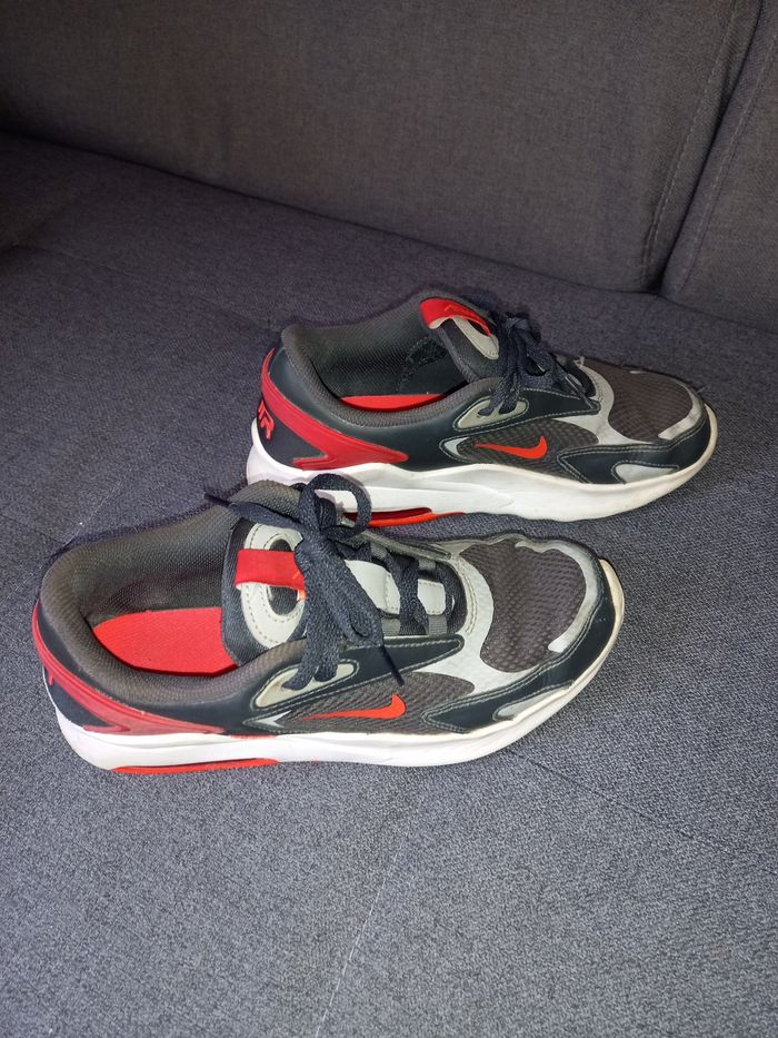 Nike Air Max Bolt 37.5 Noir/rouge - photo numéro 2