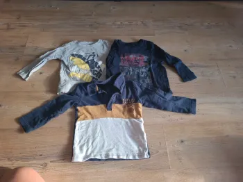 LOT 3 tee shirt manches longues