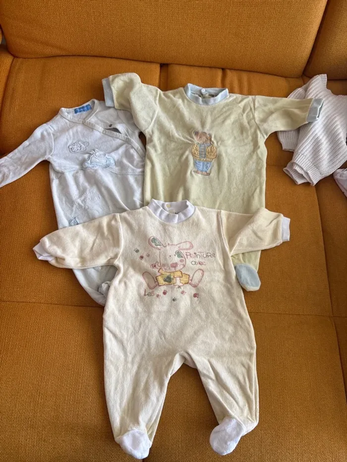 Lot de 3 pyjamas 3 mois
