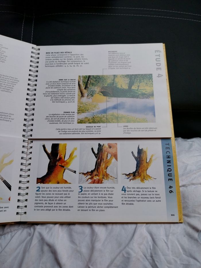 Livre peindre à l aquarelle - photo numéro 2