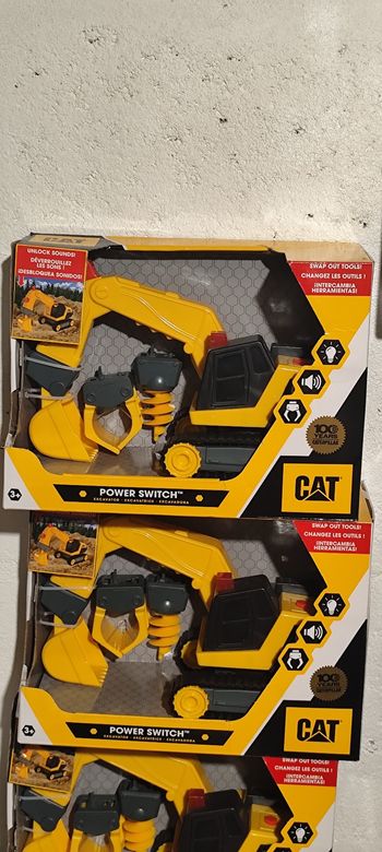 Jouet pelleteuse Caterpillar