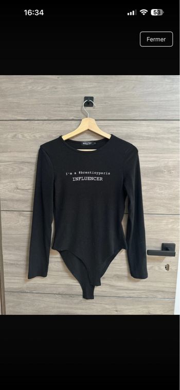 Body manches longues 
