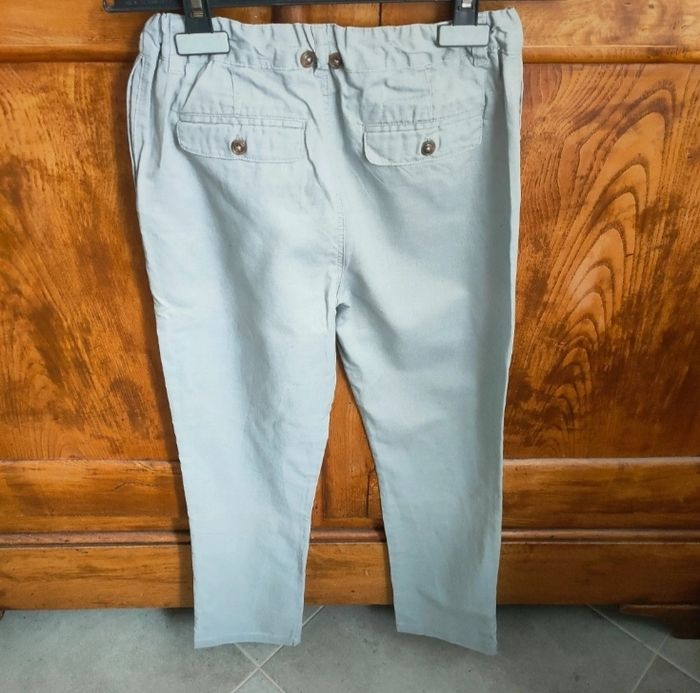 Pantalon en lin garçon 12 ans - photo numéro 2
