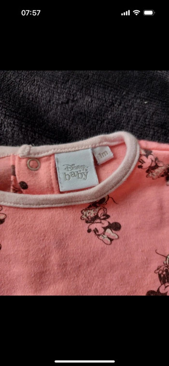 Pyjama Disney Baby taille 1 mois - photo numéro 3