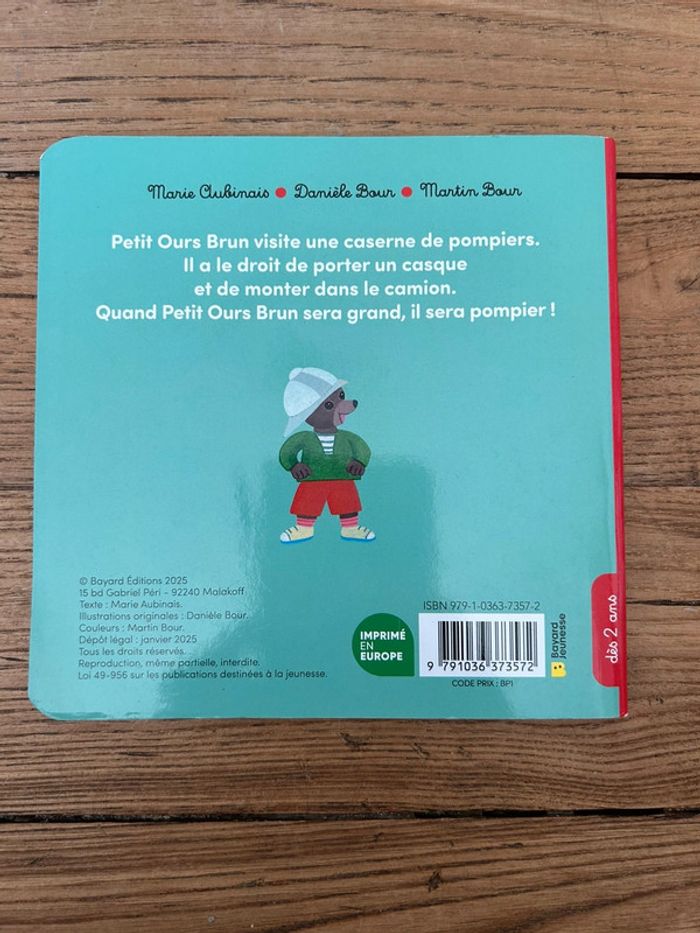 Petit ours brun et les pompiers - photo numéro 2