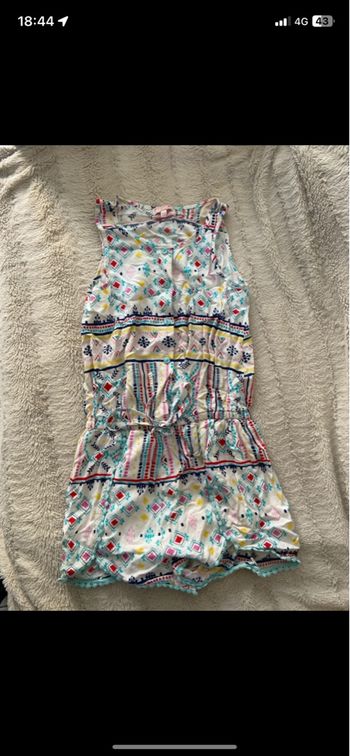 Combi short 12 ans été fille 